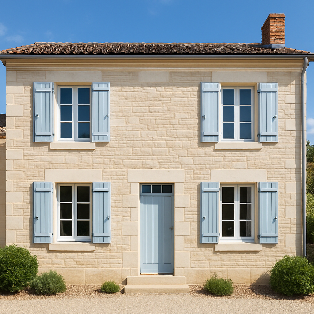 Après — Façade de maison ancienne à Charleville-Mézières